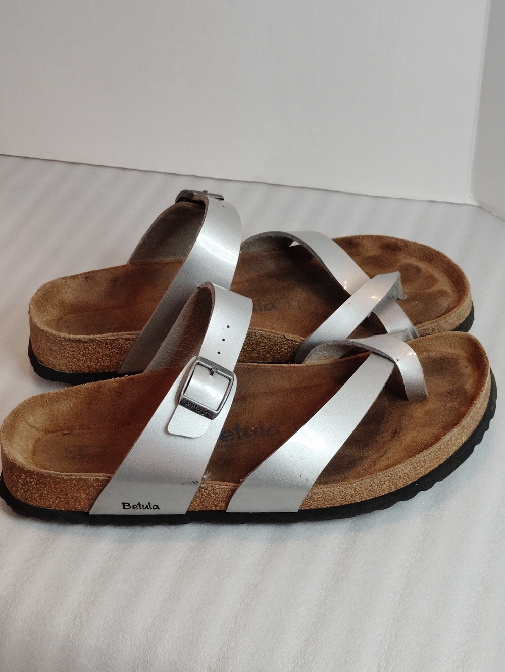 Betula ( Burks ) Silver Sandals 42